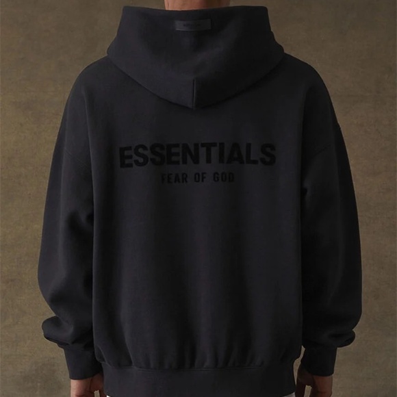NWT Fear of God ESSENTIALS Stretch Limo Hoodie - Picture 2 of 2